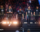 La formazione del team MongolZ (nella foto) alla cerimonia di apertura del Blast Major in corso ad Austin. (Fonte immagine: HLTV)