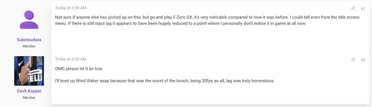 I miglioramenti dell'emulatore GameCube sono stati discussi sui forum di ResetEra (Fonte immagine: screenshot, forum di ResetEra)