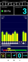 Ricezione GPS all'aperto