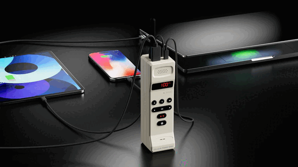 Il power bank Trozk Cellular è sufficientemente potente da ricaricare computer portatili, dispositivi palmari e tablet.