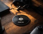 Un disco Xbox visibile sul desktop