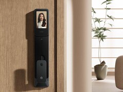 Xiaomi ha lanciato il nuovo Smart Door Lock 2 Large Screen Cat Eye Edition (nella foto) in Cina. (Fonte: Xiaomi)