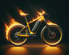 Gli incendi delle e-bike possono verificarsi durante la ricarica della batteria, ma anche durante lo stoccaggio (immagine simbolica: Dall-E / AI)
