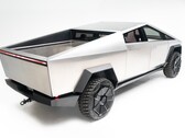 Il Cybertruck (immagine: mostra del Peterson Automotive Museum di Tesla)