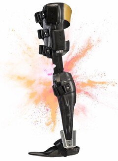 Ortesi elettronica Blatchford Tectus per migliorare l'andatura. (Fonte: Blatchford)