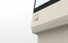 Il concept designer Ian Zelbo ha dato un nuovo look al classico Macintosh nella sua serie di rendering. (Fonte: Ian Zelbo)