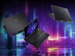 Computer portatili da gioco della serie Acer Predator. (Fonte: Acer)