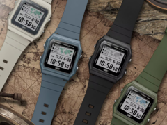 Nella foto: da sinistra a destra: Casio LF-30W-8A, LF-30W-2A, LF-30W-1A e LF-30W-3A (fonte: Casio)