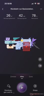 Panoramica con i progressi in tempo reale