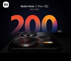  Redmi Note 12 Pro Plus sarà l'unico modello globale con una fotocamera primaria da 200 MP. (Fonte: Xiaomi)