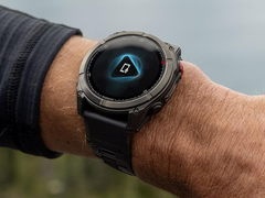 Il Fenix 8 Pro di Garmin (nella foto) presenta un bug legato alla musica. (Fonte: Garmin)