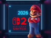 Un Mario in 3D che guarda il calendario di Switch 2 del 2026 (Fonte: Nintendo of America con modifiche)