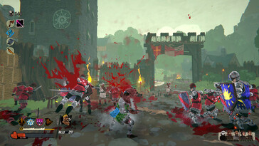 Nella foto: uno screenshot di gioco tratto da Tears of Metal.