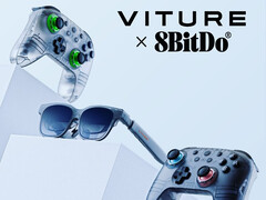Viture e 8BitDo hanno rilasciato nuove versioni traslucide del controller 8BitDo Ultimate 2C. (Fonte: Viture)