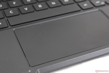 Gli input multi-touch sono difficili da eseguire sul clickpad stretto