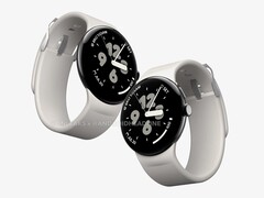 Si dice che la serie Pixel Watch 3 sia caratterizzata da cornici del display più sottili rispetto ai modelli dello scorso anno. (Fonte immagine: @OnLeaks &amp;amp; Android Headlines)