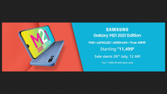 Samsung presenta in anteprima il &quot;nuovo&quot; Galaxy M21. (Fonte: Samsung)