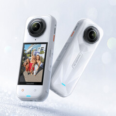 Insta360 non ha ancora rivelato quanto sia &#039;limitata&#039; l&#039;edizione limitata Satin White. (Fonte: Insta360)