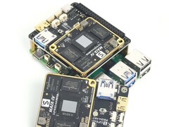 Maix4-HAT: la scheda di espansione può essere utilizzata con o senza Raspberry Pi. (Fonte immagine: Sipeed)