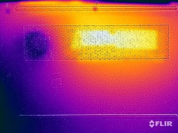 Temperature della superficie del fondo (stress test)