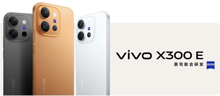 Il Vivo X300 E è disponibile in tre varianti di colore.
