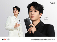 Il Redmi K70 Pro nei suoi colori nero e bianco. (Fonte: Xiaomi)