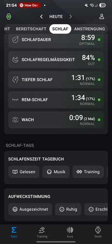 Amazfit Active2 Sleep