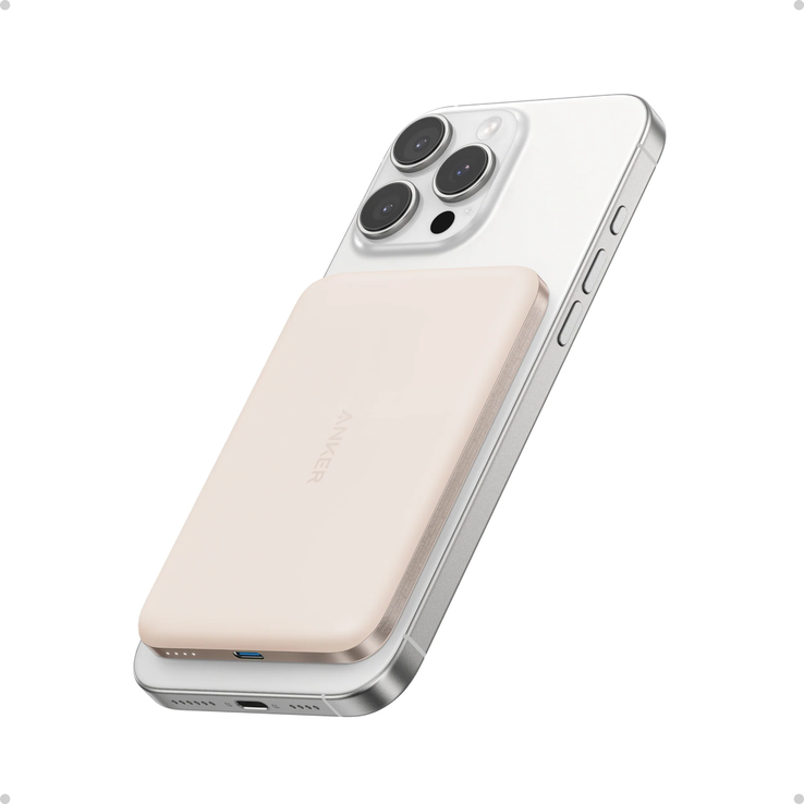 Il Power Bank Anker Nano (5K, MagGo, Slim). (Fonte: Anker)