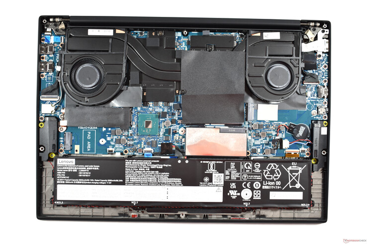 ThinkPad X1 Extreme Gen 4 - Vista dell'interno