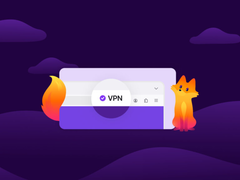 Un'infografica di Mozilla che mostra il nuovo toggle VPN.
