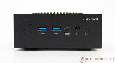 Peladn HO5 - Collegamenti sul pannello frontale