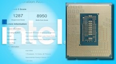 Un processore Intel Alder Lake a 14 core ha fatto un giro su Geekbench 5 con risultati intriganti. (Fonte immagine: Intel/Geekbench/VideoCardz - modificato)