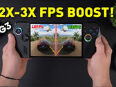 Il test Lossless Scaling 3 sul palmare da gioco evidenzia i miglioramenti apportati dal nuovo aggiornamento (Fonte: ETA Prime)