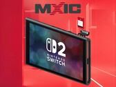 Il logo Macronix sopra la scheda Game-Key di Switch 2 (Fonte immagine: Macronix, Nintendo of America con modifiche)