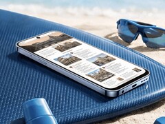 Lo ZTE Nubia V90 Pro ha un jack audio nella parte inferiore.
