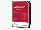 I clienti aziendali e privati benestanti potrebbero essere interessati alla nuova variante da 20TB del disco rigido WD Red Pro per i server NAS (Immagine: Western Digital)