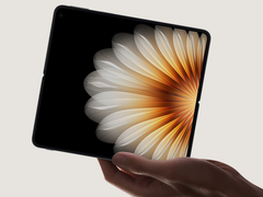 Il display interno di Oppo Find N5. (Fonte: Oppo)