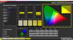 Saturazione CalMAN (calibrata)