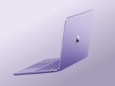 Il nuovo Surface Laptop da 13 pollici nella variante di colore Violet.