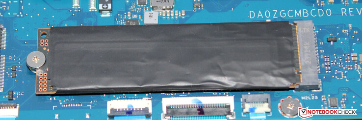 Un'unità SSD PCI 4 funge da unità di sistema.