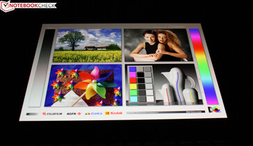 Angoli di visualizzazione del display OLED del Vivobook 13 Slate