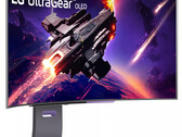 L'UltraGear OLED 45GS95QE ha una finitura curva 800R. (Fonte: LG)