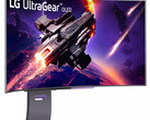 L'UltraGear OLED 45GS95QE ha una finitura curva 800R. (Fonte: LG)