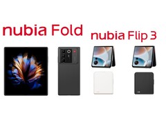 Per la prima volta, Nubia lancerà due nuovi smartphone pieghevoli. (Fonte: Evan Blass)