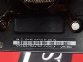 Una nuova variante di Nvidia GeForce RTX 3080 è stata avvistata online (immagine via hongxing2020 su Twitter)