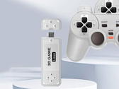 Powkiddy Y6 è un piccolo TV stick progettato per l'emulazione di console retrò. (Tutte le immagini via Powkiddy su AliExpress)