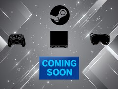 Steam Machine Steam Frame e banner del controller che mostra la data di uscita