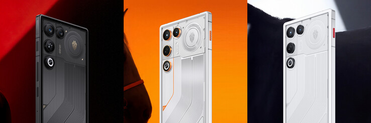 Tre opzioni di colore del telefono (Fonte immagine: RedMagic)