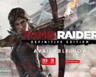 Banner di Tomb Raider: Definitive Edition Switch e Switch 2 (Fonte: Nintendo of America con modifiche)