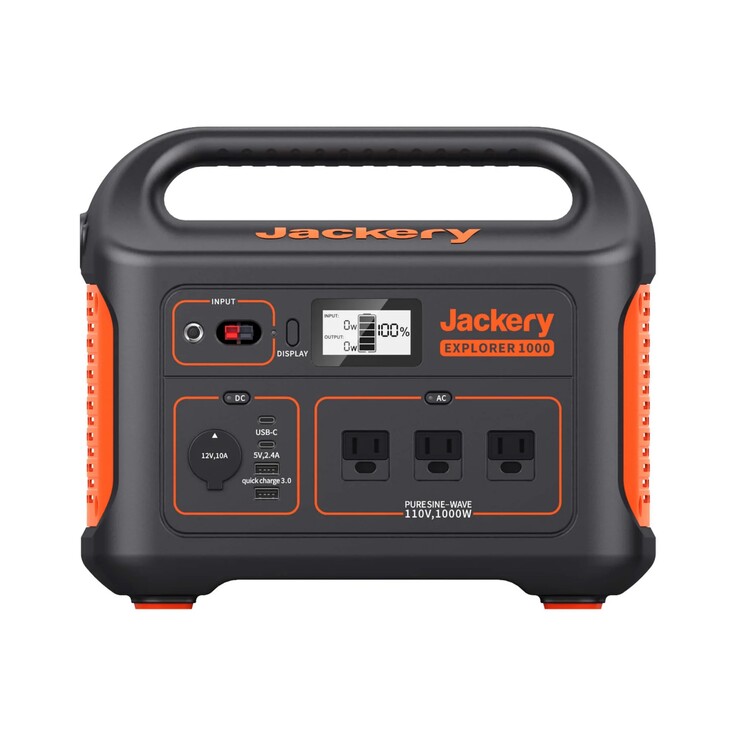 La centrale elettrica portatile Jackery Explorer 1000. (Fonte: Jackery)